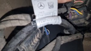 Подключение розетки фаркопа. Спринтер 907