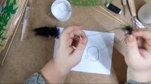 Кисть из кошачьей шерсти, (кошачка), своими руками. Лайфхак