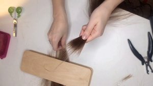 Урок 9. Как подтянуть срез волос.Для чего нужна карда. Перетяжка волос