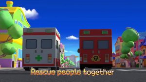 Strong Rescue Truck Team Song | RESCUE TAYO | Hey Tayo Song l Tayo the Little Bus
