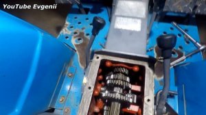 Замена масла Выход под гидроцилиндр.