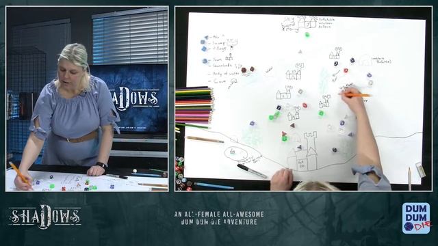 D&D Worldbuilding and MapBuilding using dice - Dum Dum Die RPG смотреть онлайн