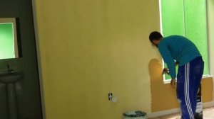 COMO APLICAR GRAFIATO (RÁPIDO E FÁCIL) / HOW TO MAKE RUSTIC PAINTING ON THE WALL ( STEP BY STEP )