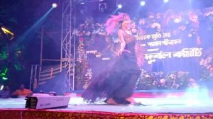 Tham Ke Barash Hindi Old Song(Disha WB Night Show)Dancer Disha