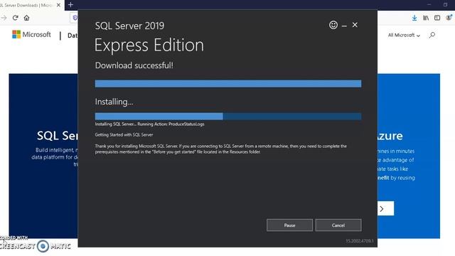 Installation of SQL Server 2019 & SQL Server Management Studio 18.5
