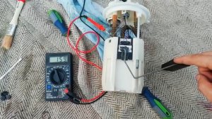 Диагностика датчика уровня топлива