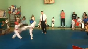 Как дерутся на карате