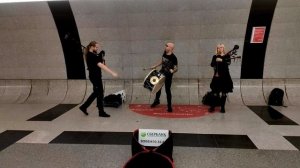 #МузыкаВМетро. №4. #Teufelstanz. Music in the Moscow subway.