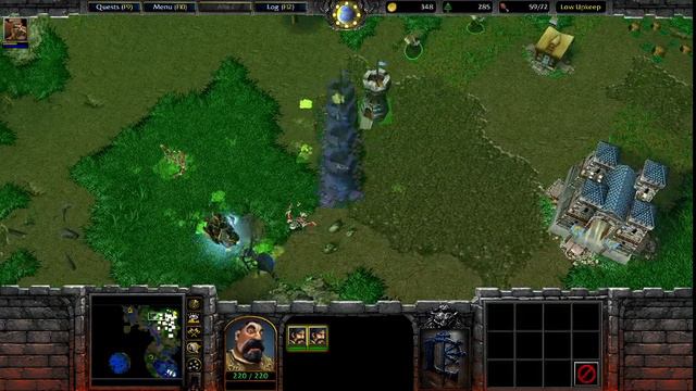 Warcraft 3: Garithos Campaign 01 - Battle for Lordaeron