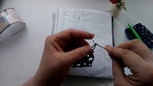 Кардиган крючком из шестиугольника. Просто столбики с накидом.