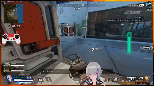 【Apex】ランク シーズン12 part20【ZUCKEY /ズッキー】 смотреть онлайн