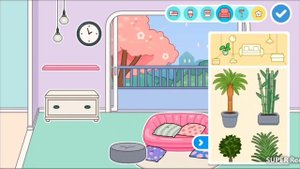 Как красиво обустроить РОЗОВЫЙ дом/тока бока/Toca lifesorald ?/How to equip a pink house