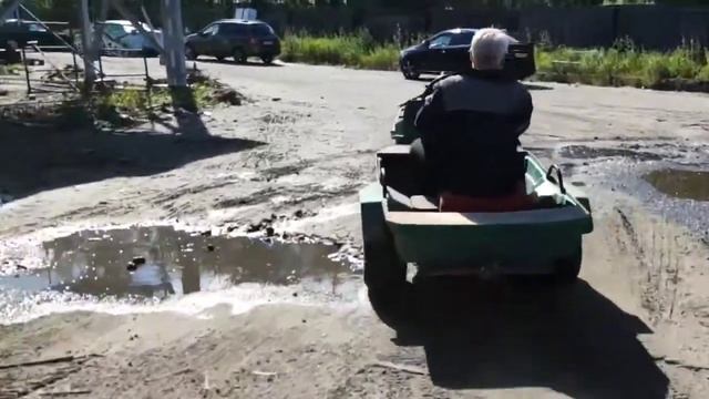 Рулевой модуль сцепка для мотобуксировщика "РОСТИН" смотреть онлайн