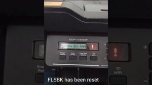 Brother DCP-T720DW Inkbox Full and Machine Error 4600 Reset Guide