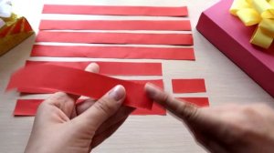 Как сделать пышный бант для подарка на 8 марта своими руками DIY