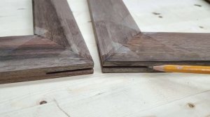 How To Make a Solid Wood Picture Frame/ With Walnut!