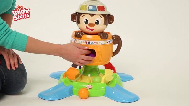 Bright Starts™ Having A Ball™ Hide & Spin Monkey™ смотреть онлайн