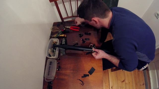 Крепим камеру на подводное ружье Mares mini Sten 58 смотреть онлайн