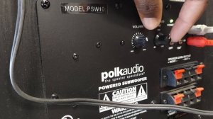 Polk audio psw10 Subwoofer