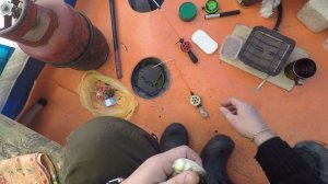 Ночная рыбалка на леща Волчихенское водохранилище 05.01.2022