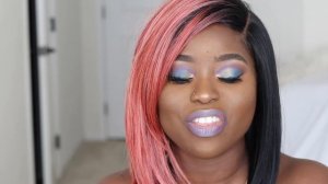 Zury Hollywood "AMO" Wig review (Very detailed review) #affordablewigs #pinkhairondarkskin #tiarra