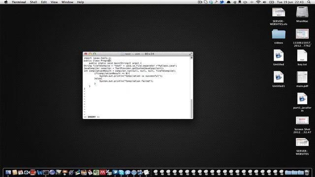 Compile a java program from another java program at run time смотреть онлайн