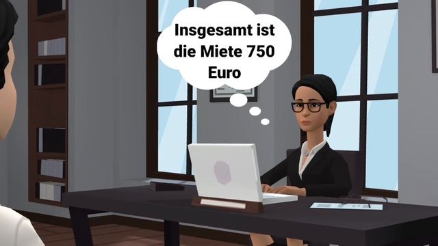 Wohnung suchen/ finden | Deutsch lernen mit Dialogen смотреть онлайн