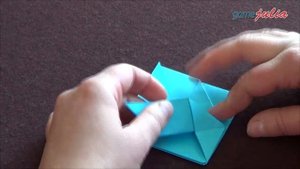 Оригами из бумаги КРЫЛАТАЯ БОМБОЧКА