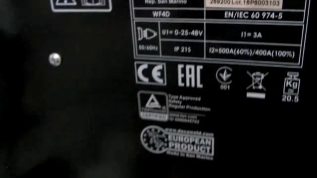 Обзор полуавтомата промышленного (welding machine) DECA D-MIG 750 TD смотреть онлайн