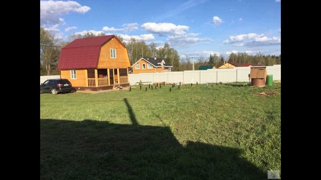 Дача с баней в СНТ Стародачная поляна Можайски... смотреть онлайн