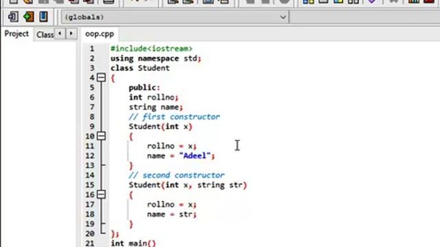Constructor Overloading in C++ in Urdu/Hindi | Constructor Overloading new Trends | AA Academia смотреть онлайн