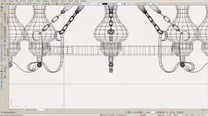 Моделирование люстры по картинке часть4