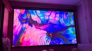 Vidda C1S 4K HDR 135" на белом экране