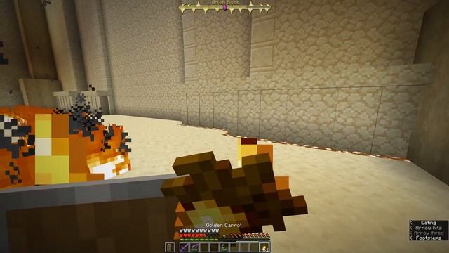 Minecraft Datapacks 1.17: Sandstone Golem Boss смотреть онлайн