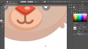 Рисуем мишку в Adobe Illustrator | уроки для новичков