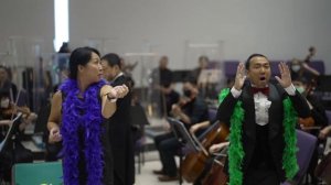 Papageno and Papagena from The Magic Flute W. A. Mozart Duet: Dr Michelle TSUI 徐行悅 & Jackey WU 吳俊傑