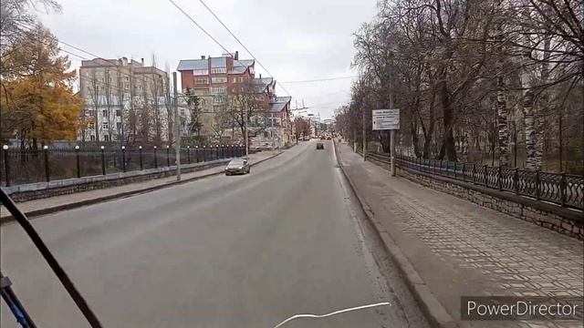 КИРОВ маршрут 23  Чапаева - Троллейбусный парк 2022