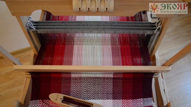 Прекрасный ткацкий станок для домашнего ткачества - "Оптима-Компакт" смотреть онлайн