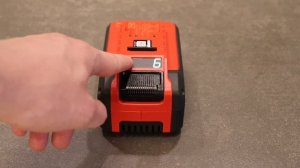 Переключение режимов работы аккумулятора Einhell PXC Plus 18V 6,0Ah