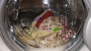 Тест капсул для стирки Ласка!!LG F12b8wds7: Хлопок 60° 800 об/мин