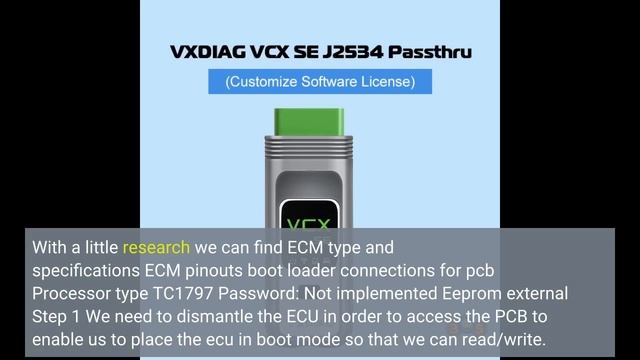PCMtuner Mercedes CRD3 Module 53 Infineon Tricore BSL Guide смотреть онлайн