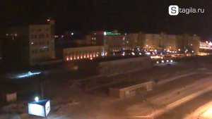 Над Уралом вновь пролетел метеорит. Видео с камер в Нижнем Тагиле