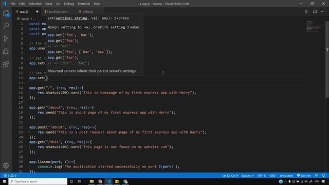 Backend Tutorial: Static Files & Installing Pug template engine | Web Development Tutorials #72