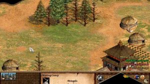 Age  of Empires 2: Age of Kings Walkthrough Genghis Khan Part 11 - The Horde Rides West Part 1