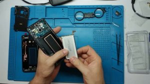 Замена экрана Samsung S9. Утюг вместо сепаратора.
