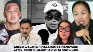 LATEST UPDATE PRES MARCOS FIDEL RAMOS DOC YUMOL VP SARA NAGSALITA PACC GRECO BELGICA ATTY TRIXIE