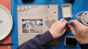 "Groom Snooze" scrapbook layout #scrapbookprocess #create #craft #donkey #scrapbooking #memorykeepe