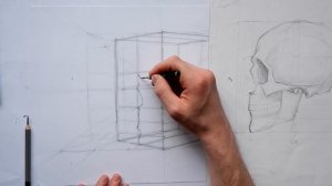 Как Нарисовать Череп в 3/4