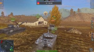 Играю взводом с другом в World of Tanks Blitz