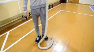 Как залезть по канату